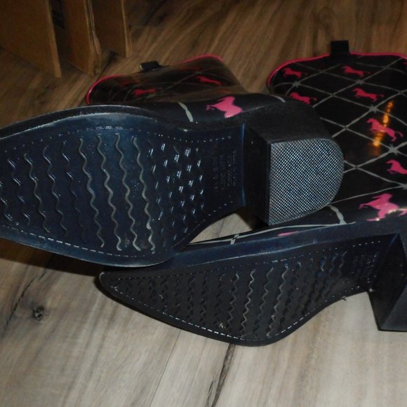 Rainboots Rubber Boots Women's US Size 6 - Picture 2 of 6